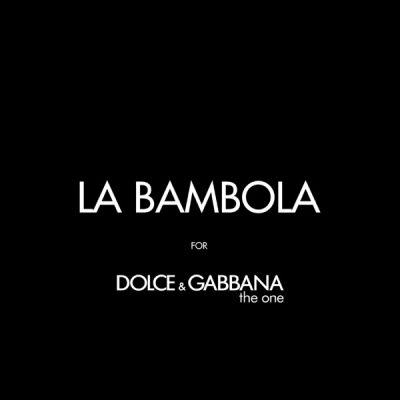 Madonna – LA BAMBOLA (FOR DOLCE & GABBANA – the one) – Single